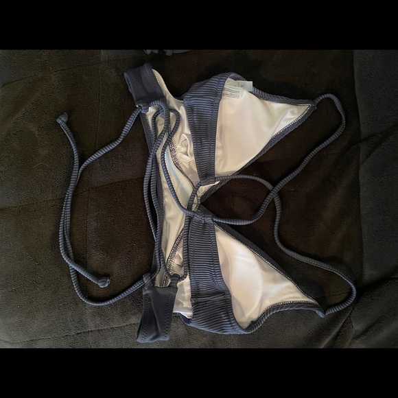 Bikini - floral/navy cupshe size S - Picture 6 of 10